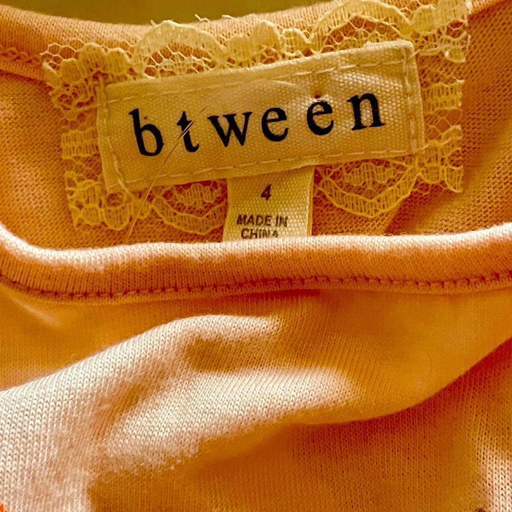 BTWEEN Short Set Girls Size 4 NWT Butterfly - Picture 4 of 4